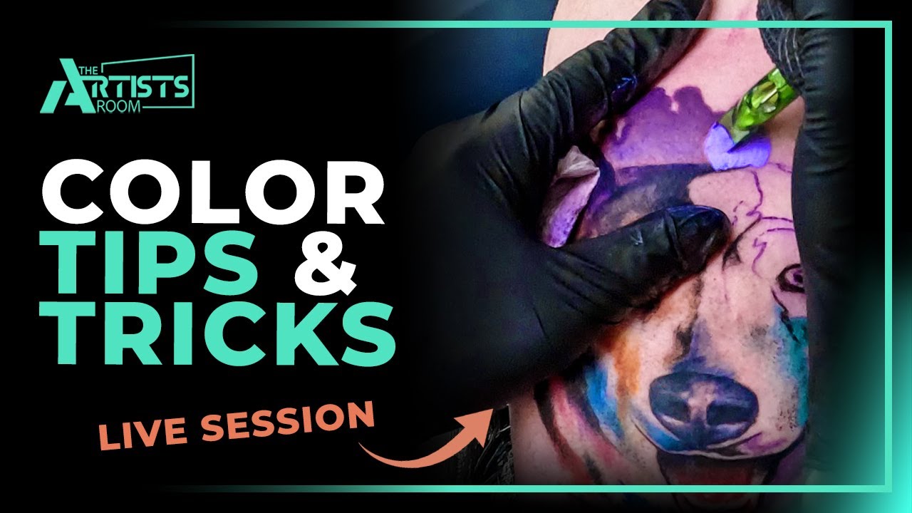 Tattoo Color Packing Tips and Tricks || Live Session