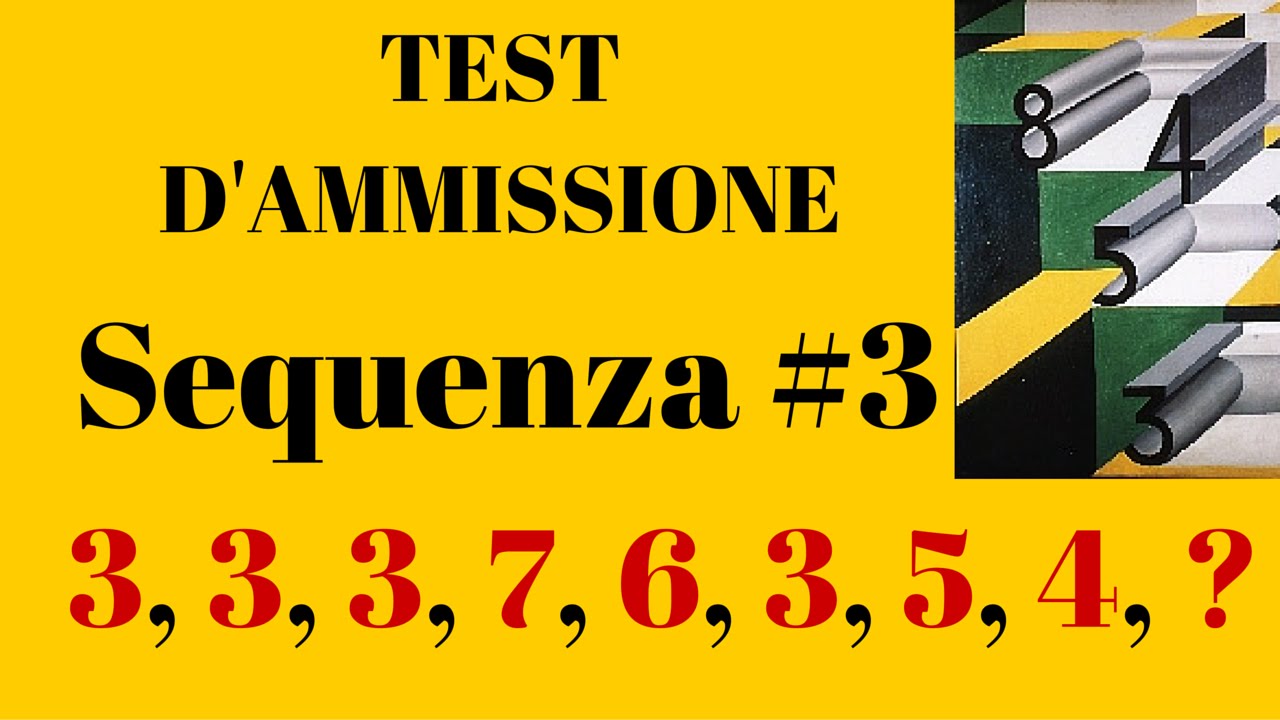Sequenze Numeriche TUTORIAL - Come Risolvere i Quiz Numerici