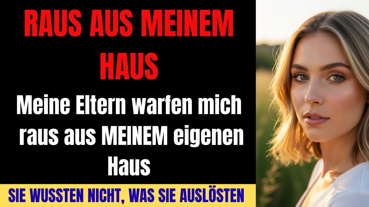 Meine Eltern warfen mich raus – und lösten etwas aus, das sie nie erwarteten