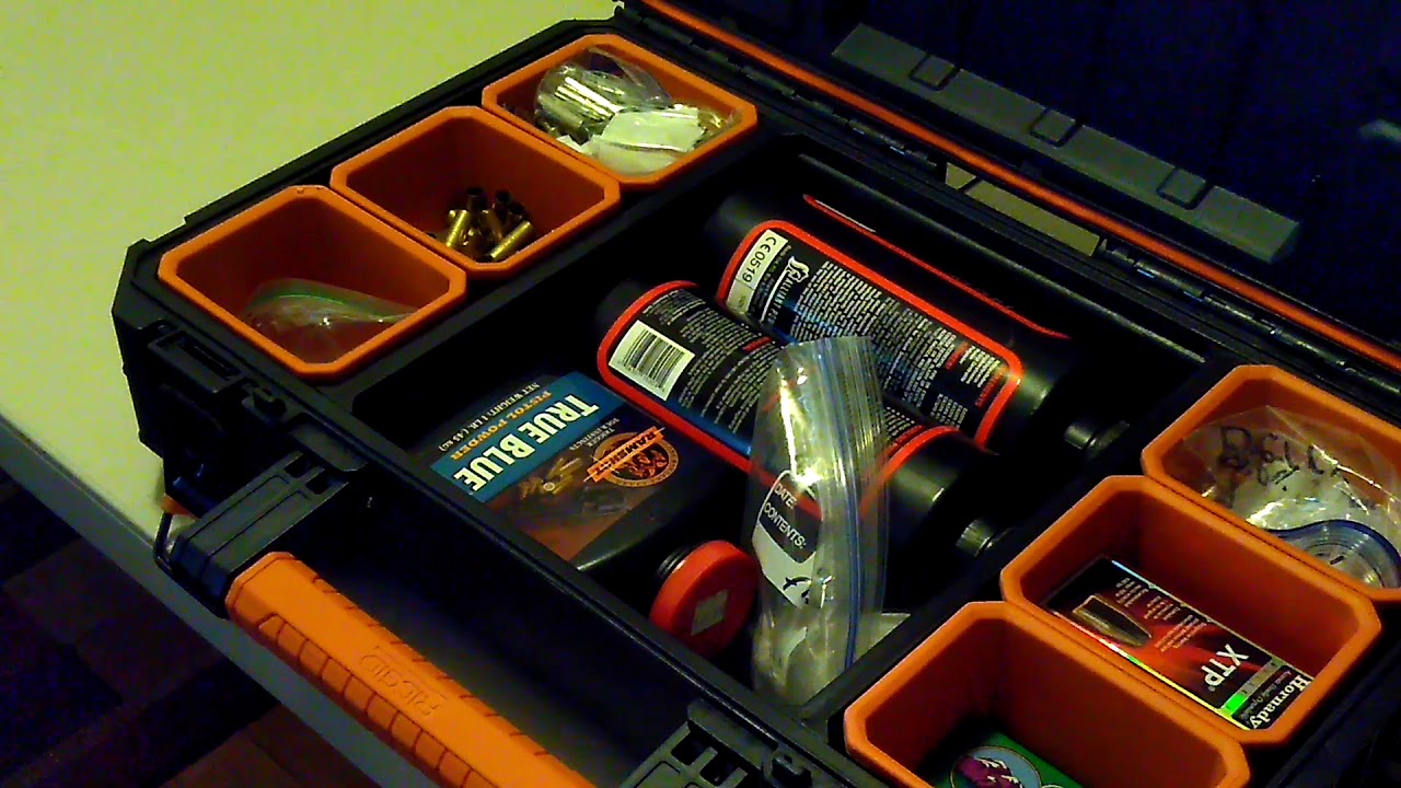 Portable Reloading & Shooters Box