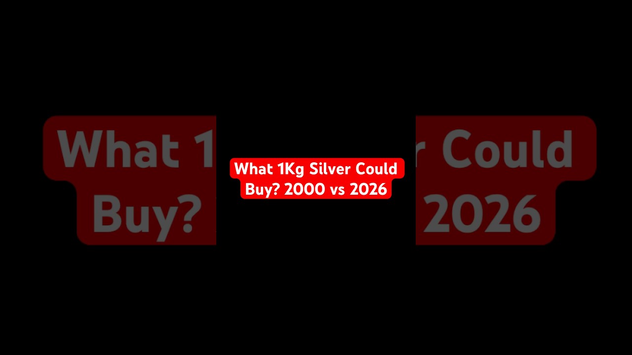 1kg Silver What thing you can Buy?
