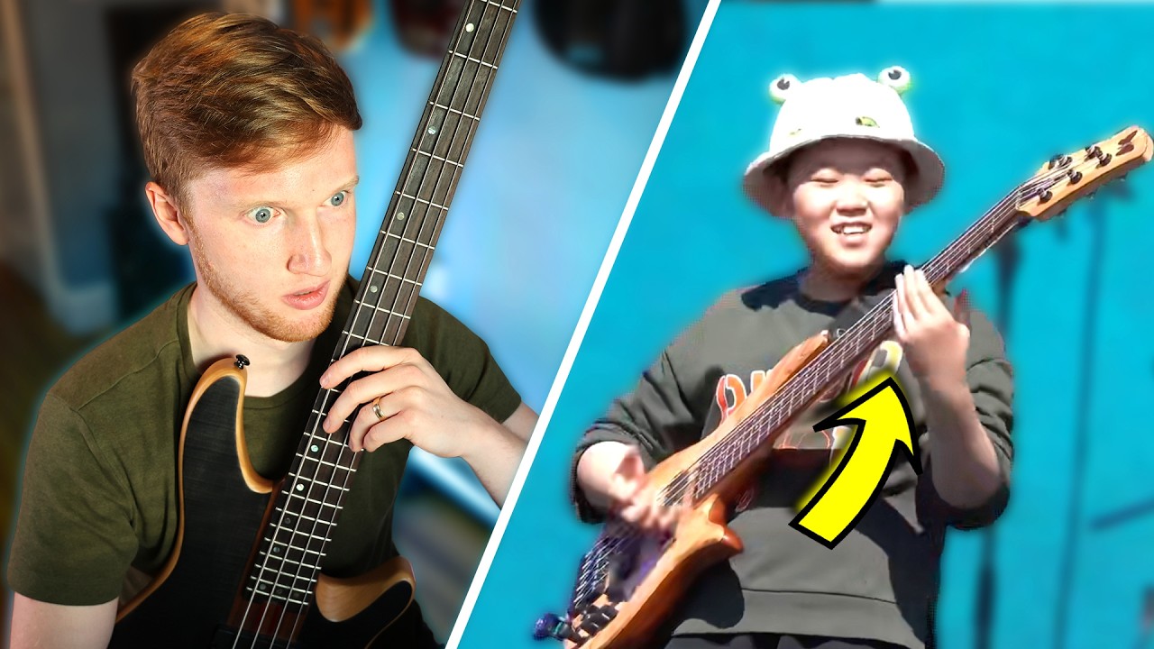 Chinese Kid Plays My IMPOSSIBLE Bass Solo