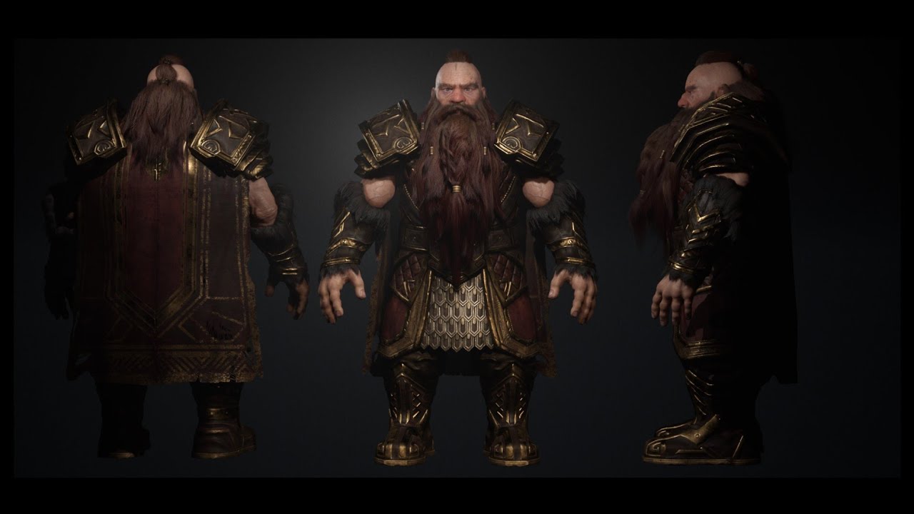 DWARF WARRIOR / according to the course of HoOman Raad