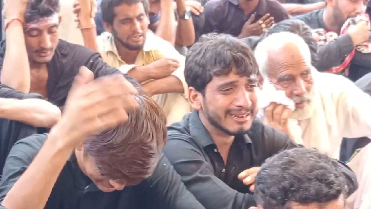 zakir Nadir Abbas Baloch of muzaffar garh 10 muharam 2022
