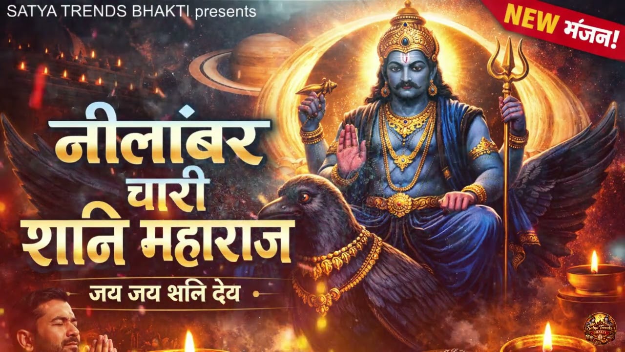 नीलांबर धारी शनि महाराज | Jai Jai Shani Dev Bhajan 2026 | Shani Dev Bhakti Song | Saturday Special