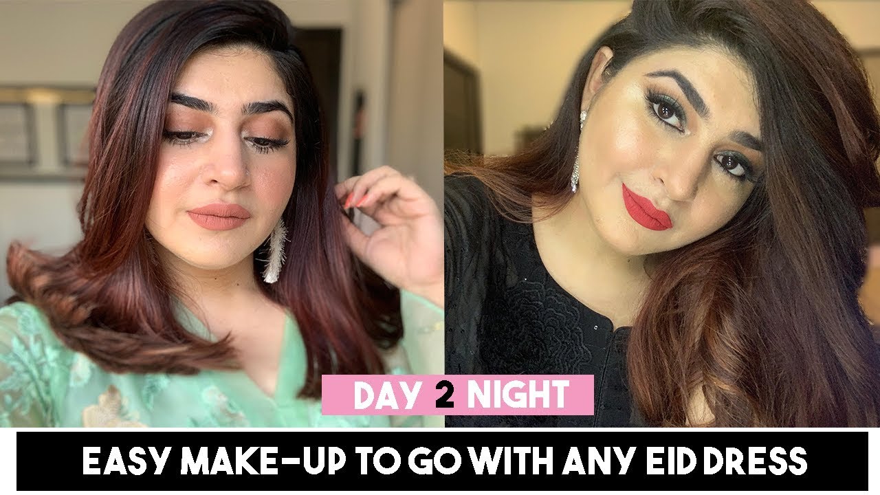 Easy Day To Night Eid Makeup & Kryolan Review | GLOSSIPS