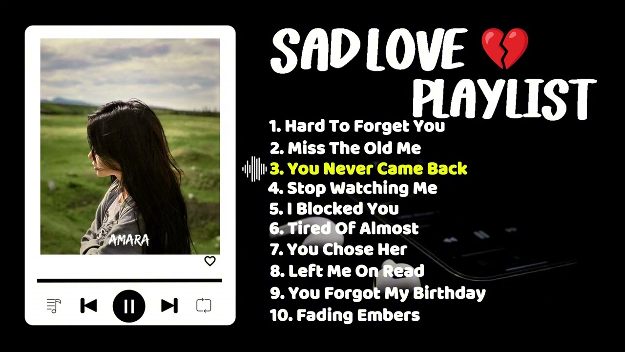 Rainy Night Blues | Sad Love Songs to Feel What You Can't Say