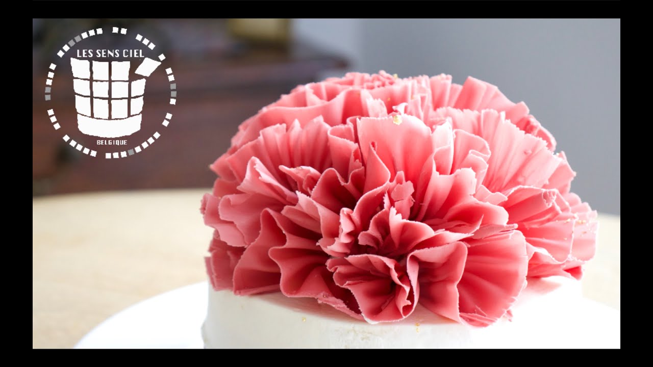 母の日に！カーネーションケーキの作り方✴︎✴︎How to make Carnation Cake✴︎ベルギーより#191