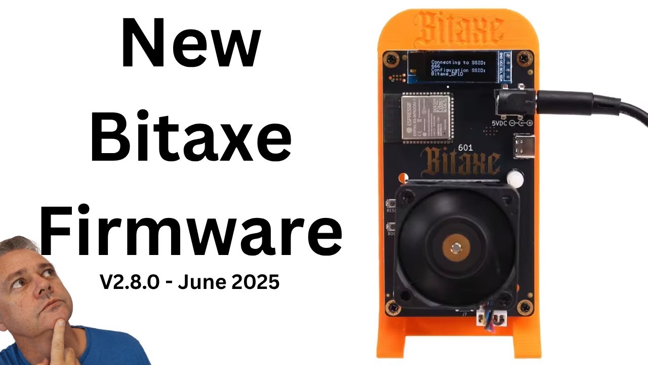 New Bitaxe Firmware - V2.8.0 - June 2025