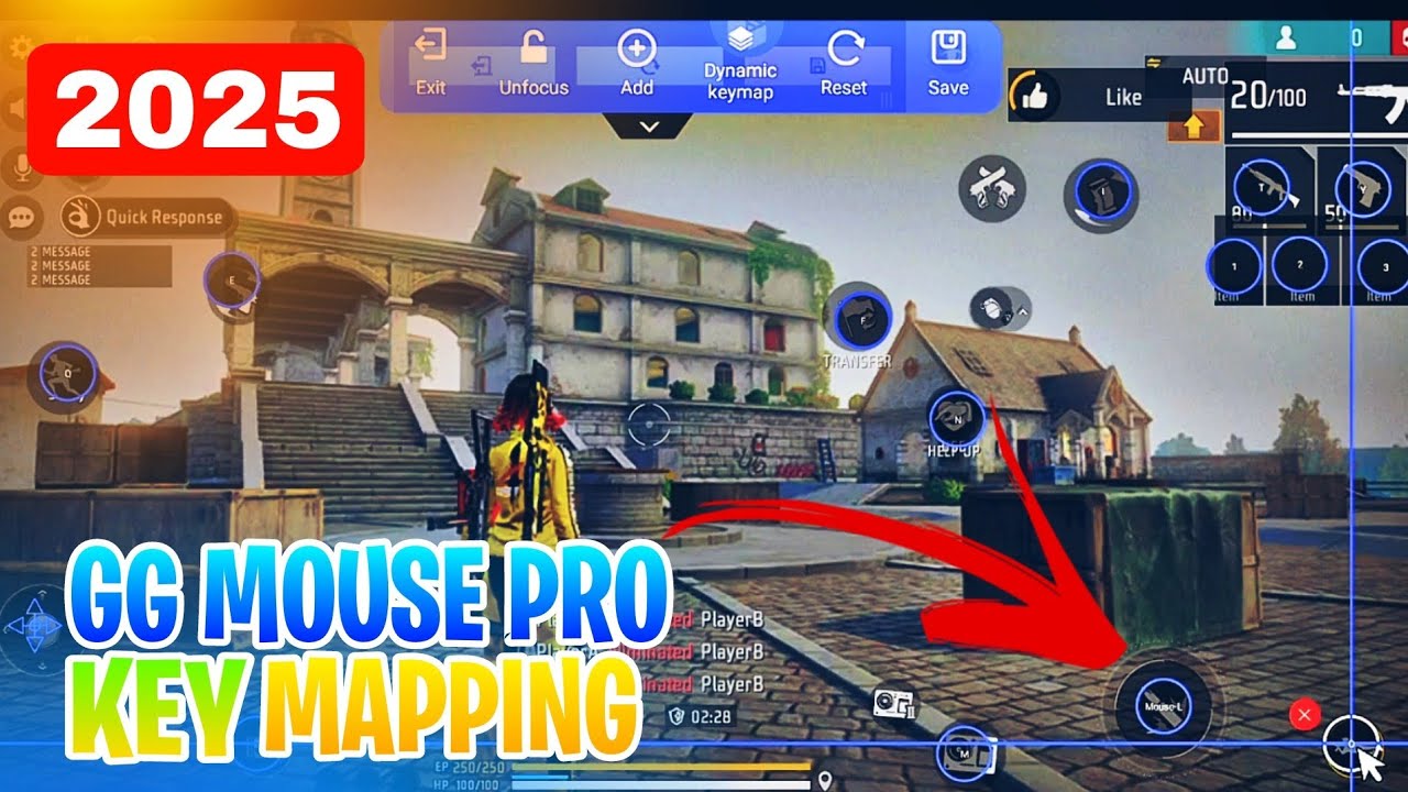 Gg mouse Pro Se Key Mapping Kaise Karte Hai 2025 ? Gg Mouse Pro Key Mapping Tutorial 💯