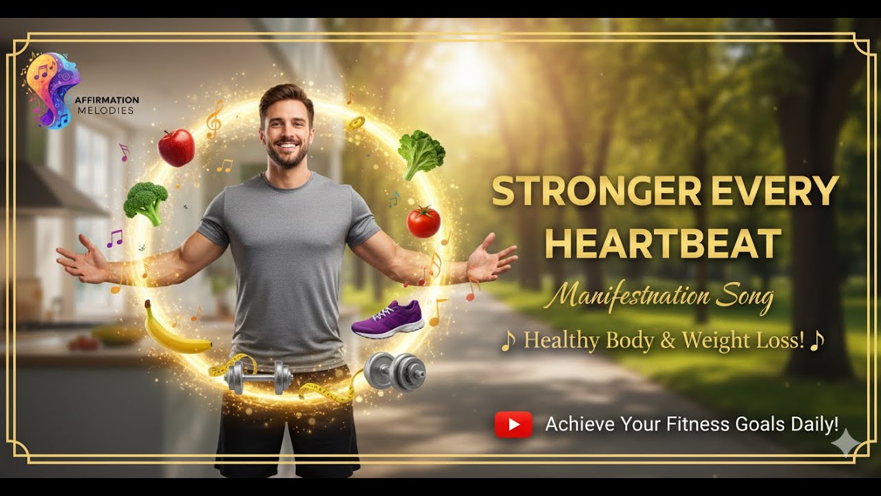 Stronger Every Heartbeat | Weight Loss Manifestation Song & Healthy Living Affirmations