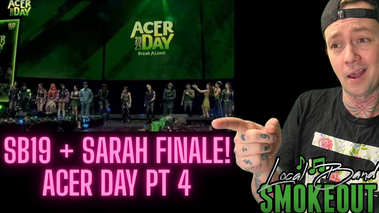SB19 Acer Day Pt 4 ( Reaction ) LIVE ACE YOUR WORLD w SARAH G