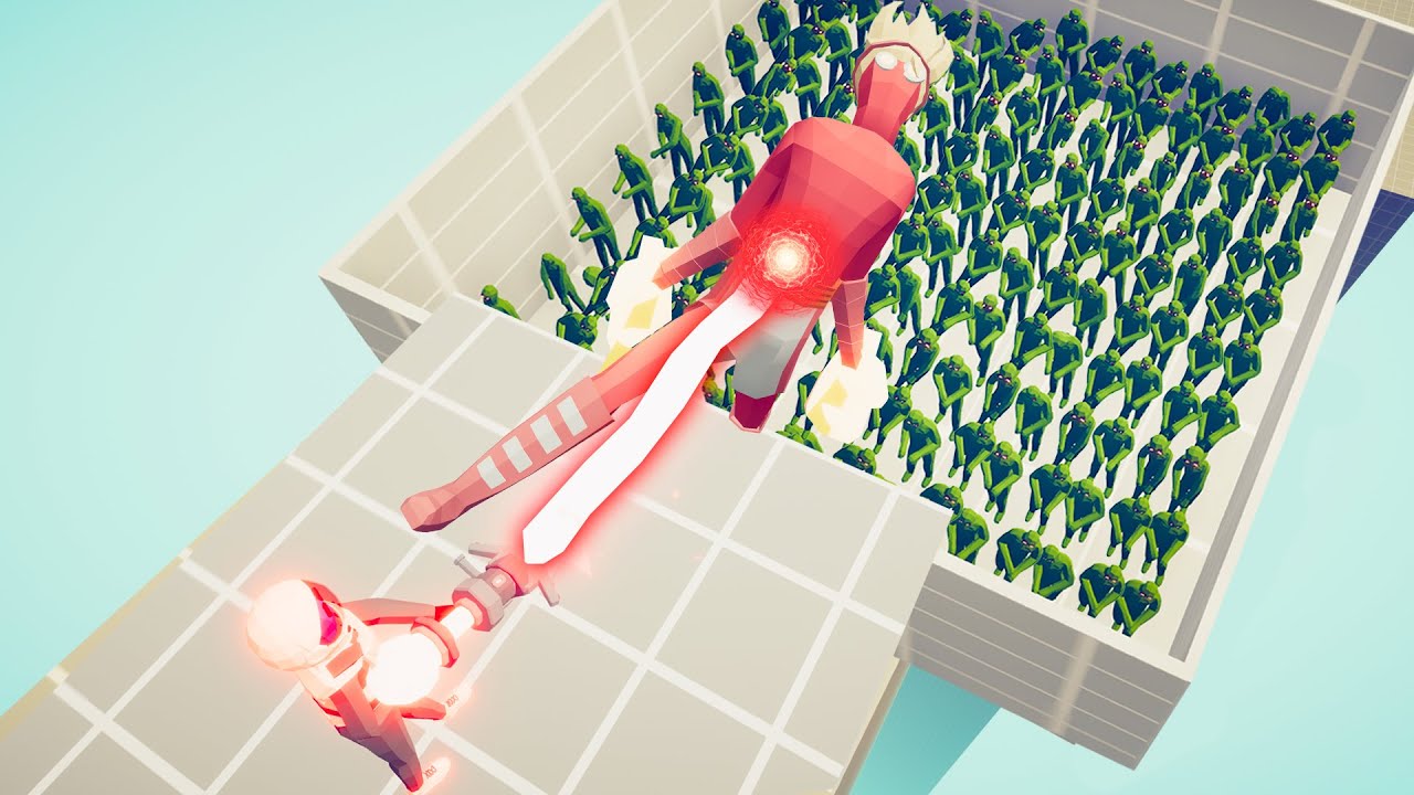 NEON LASER + ZOMBIE PIT vs EVERY UNIT | TABS Totally Accurate Battle Simulator