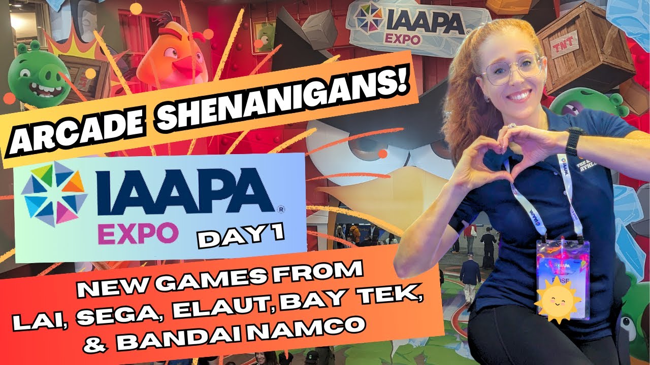 IAAPA 2023 Expo Day 1: LAI, ELAUT, SEGA, BAY TEK, & Bandai Namco!