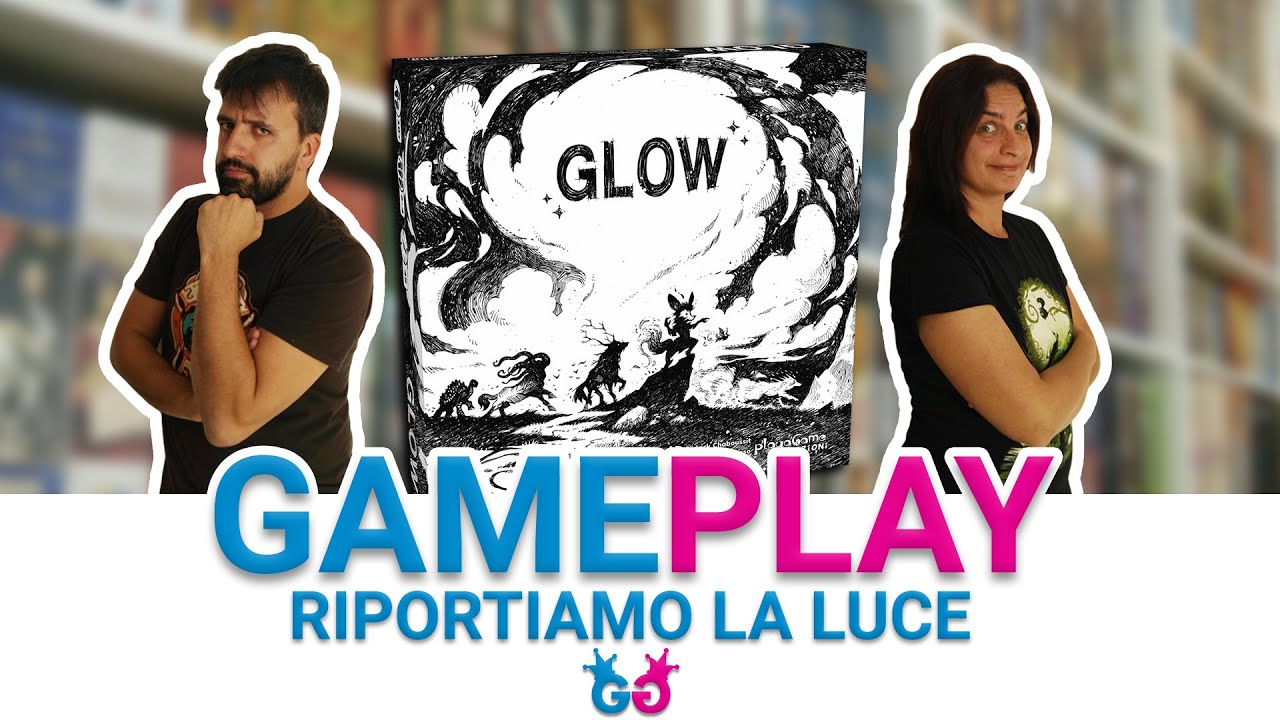 Glow riportiamo la luce nelle tenebre! Partita Completa al nuovo Gioco da Tavolo Playagame edizioni