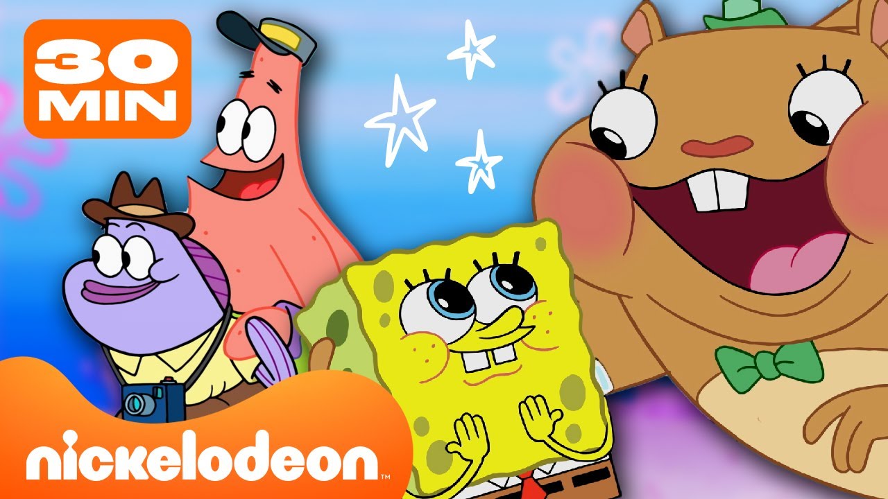 Губка Боб | Губка Боб и Патрик дружат с ДРУГИМИ рыбами | Nickelodeon Cyrillic