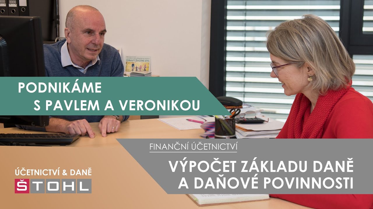 Finanční účetnictví - VÝPOČET ZÁKLADU DANĚ A DAŇOVÉ POVINNOSTI