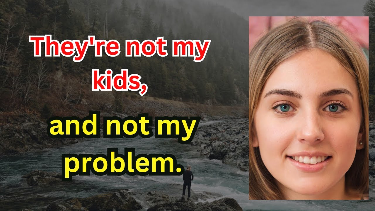 They're not my Kids, and not my problem