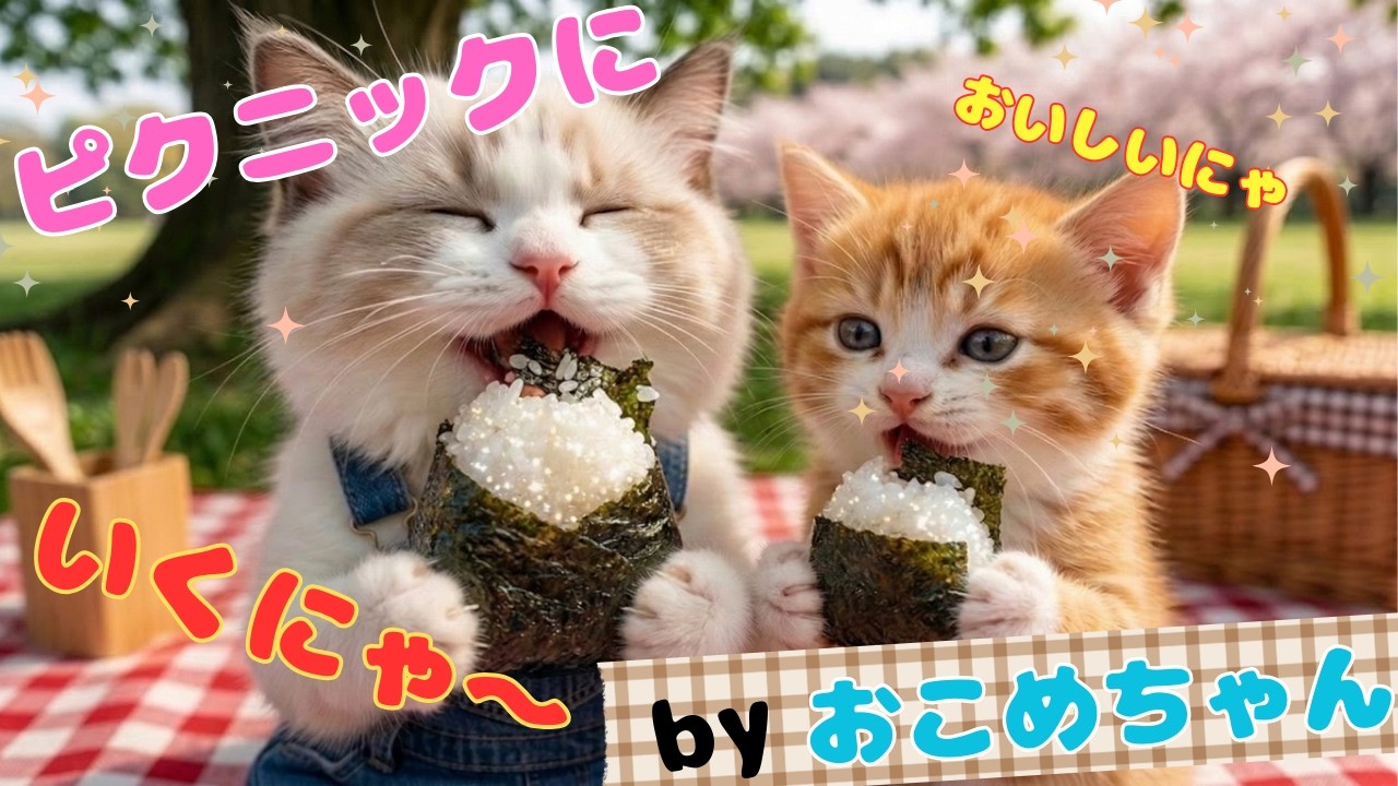 ピクニックにいくにゃ～