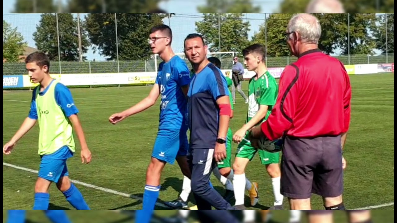 match Foot prov.Liege FC Eupen contre La Calamine u17  18.9.2021