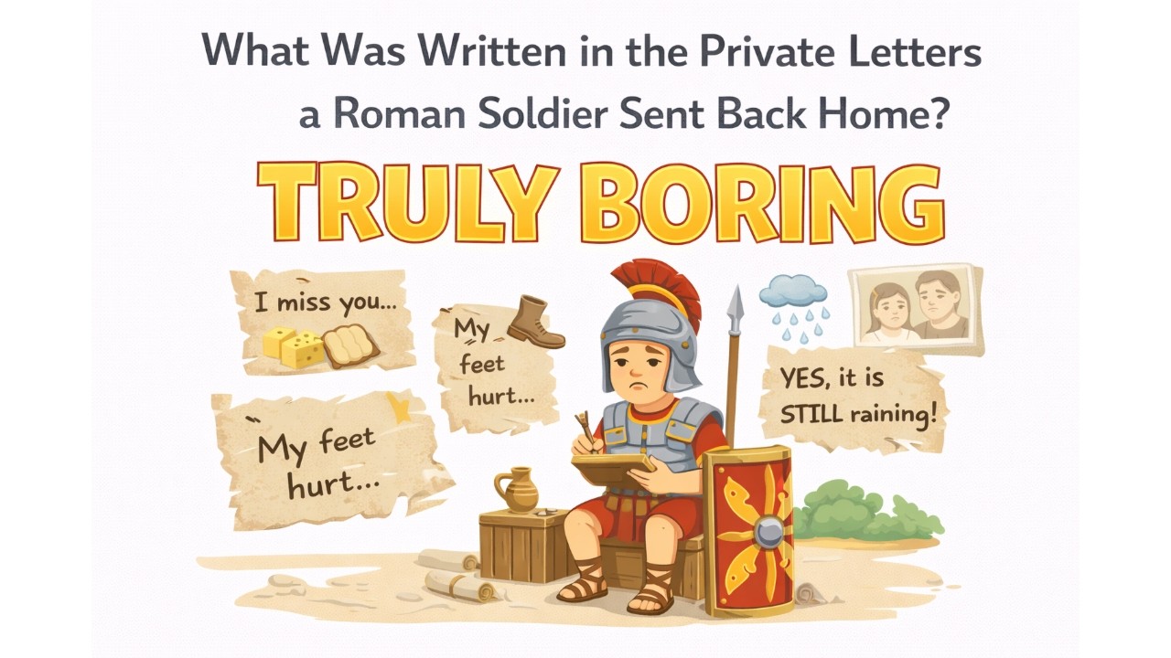 The Sleepy Historian | What Was Written in the Private Letters a Roman Soldier Sent Back Home?