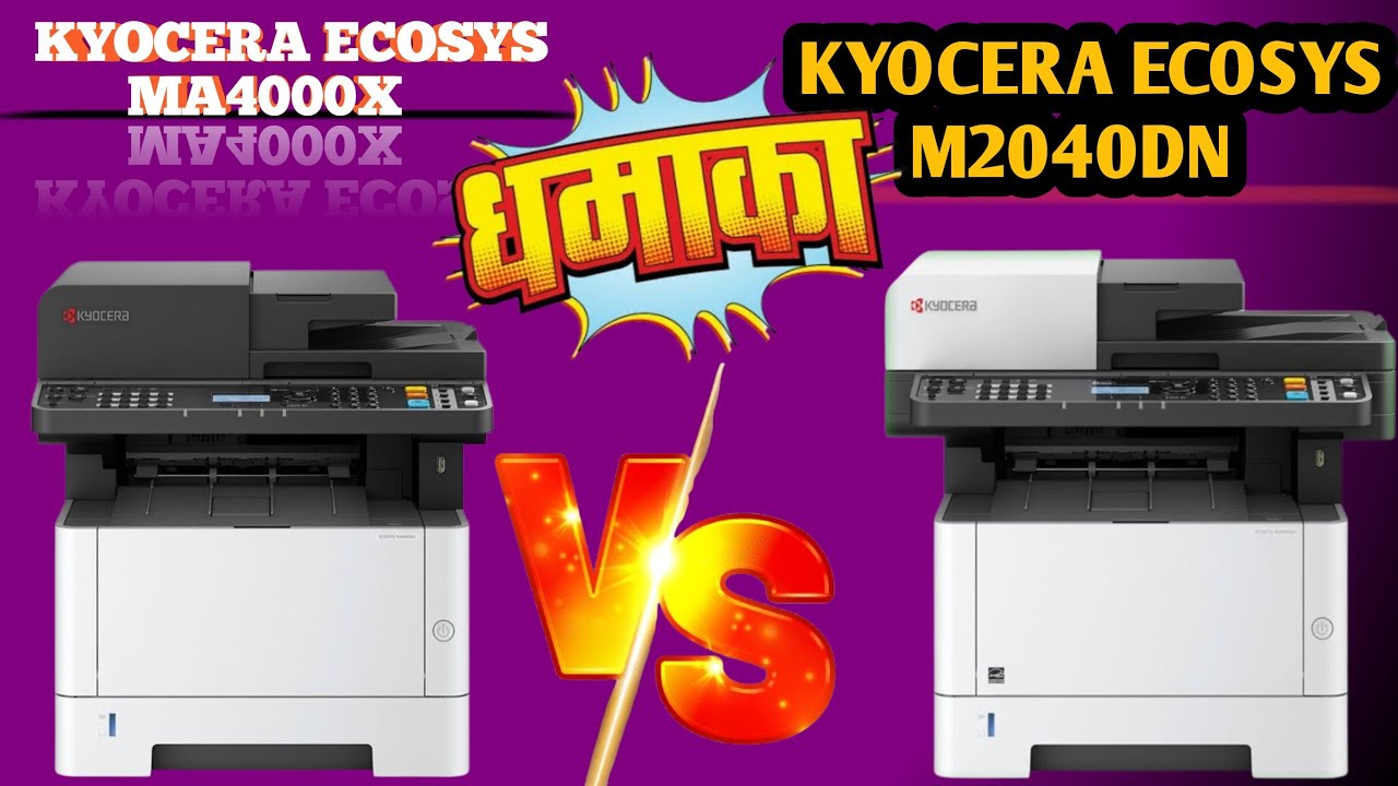 New 👉Xerox Machine Kyocera ECOSYS MA4000x A4 Mono New Printer Unboxing Full ￼Review Demo#kyocera