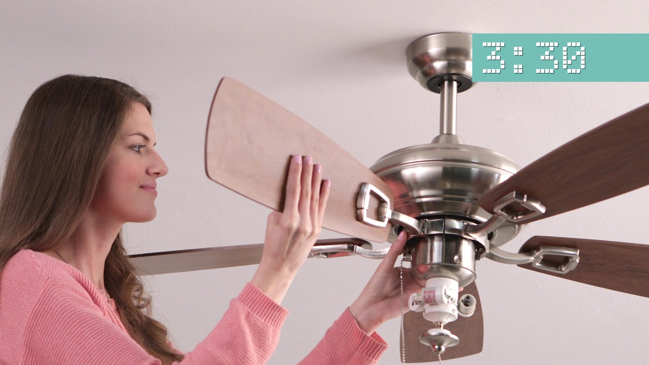 Twist n Click Ceiling Fan