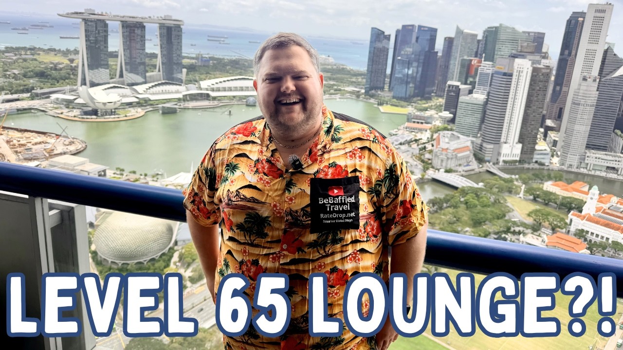 Swissôtel The Stamford Level 65 Executive Lounge 🇸🇬 | Worth It?