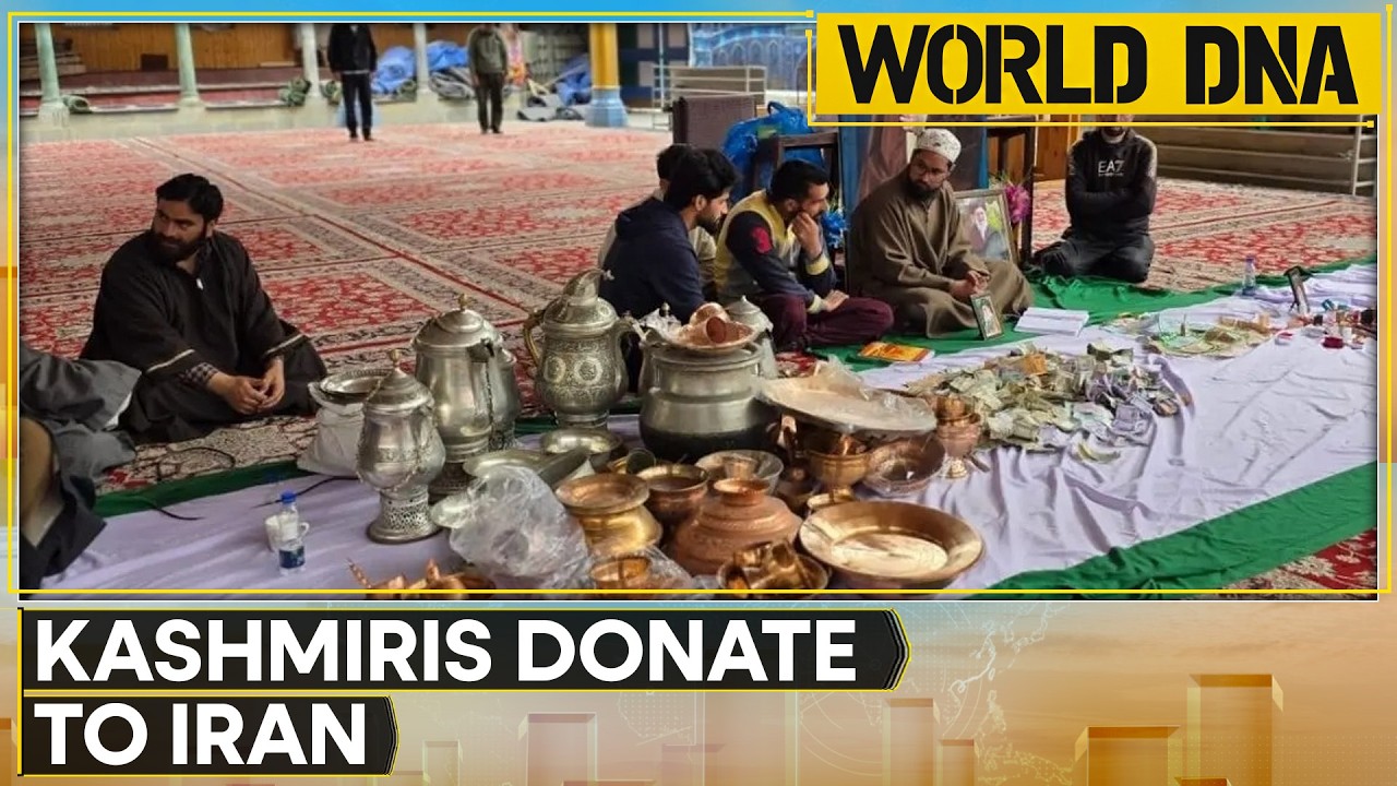 Kashmiris Participate in Donation: $500 Crore To Support Iran | WION World DNA