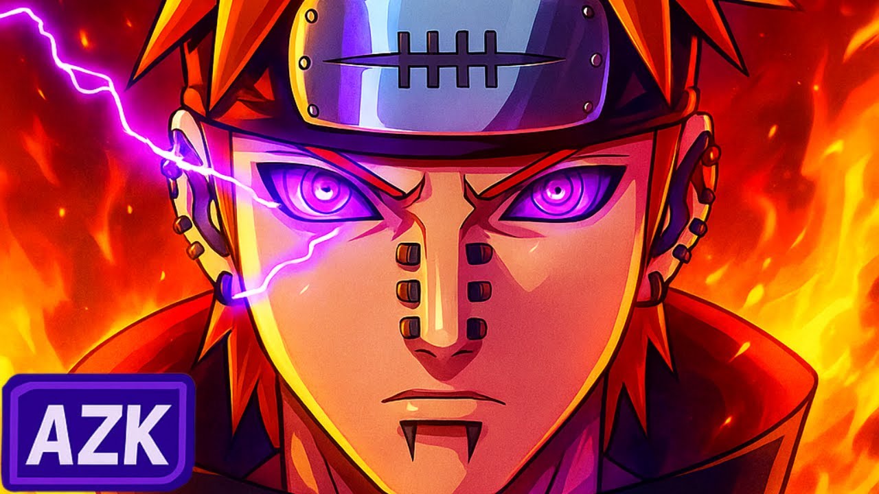PAIN RAP – Deus da Dor 💀 | Naruto Trap 2025 (Akatsuki)