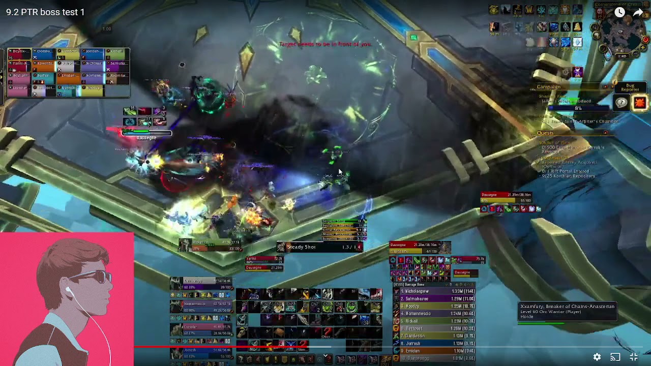 9.2 PTR Heroic Boss Testing - Sanctum of the First Ones- Dausegne Kill + Guide