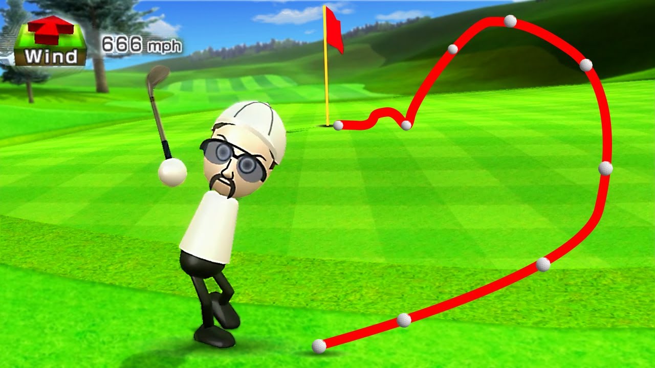 Trying your 1 in a million Wii Sports trick shot ideas...