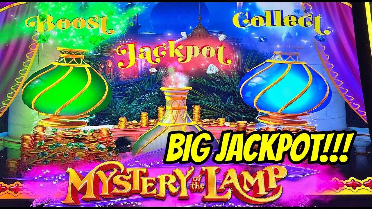 🧞‍♀️➡️ YES!! BIGGEST HANDPAY ON YOUTUBE for Mystery of the Lamp! + more big wins!!