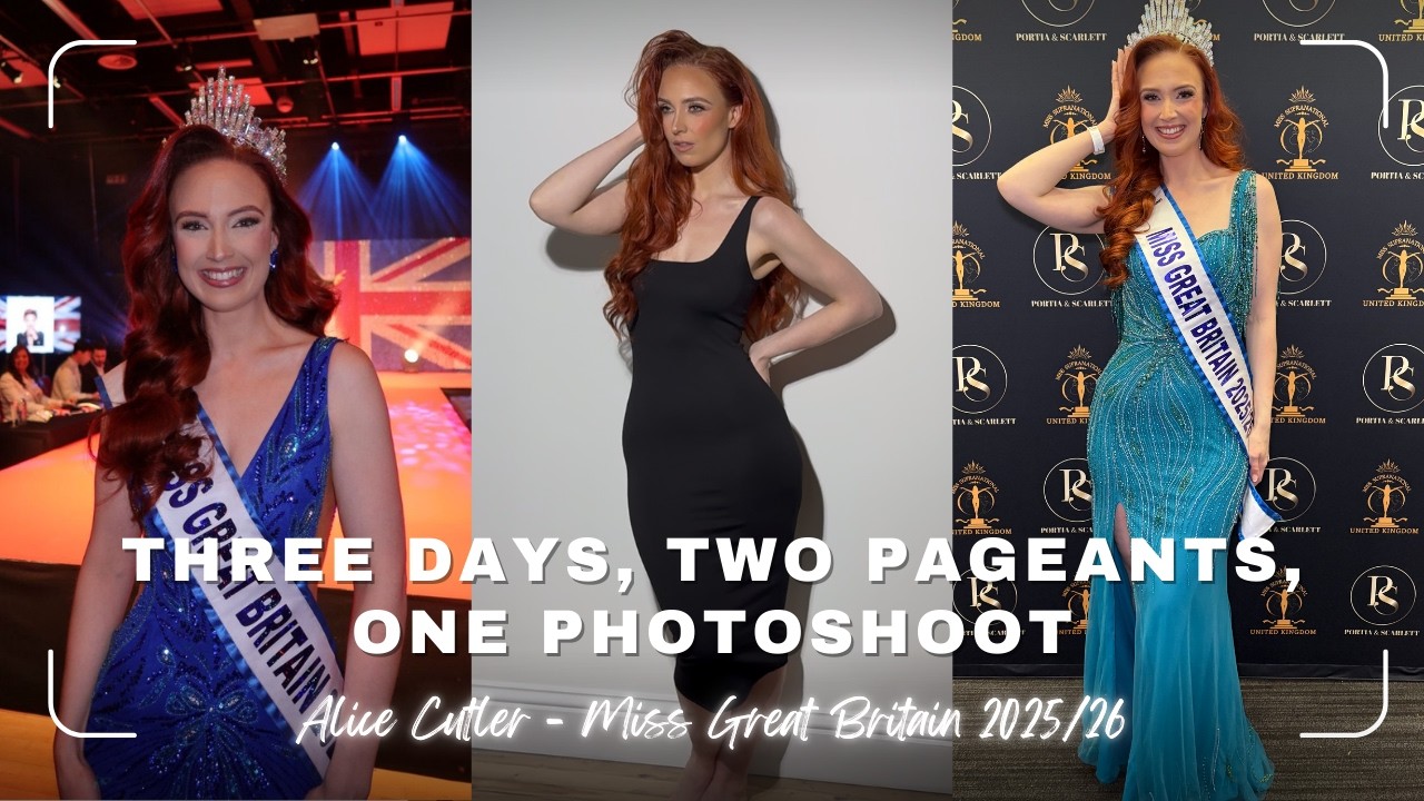 Miss GB Diaries | Three days, two pageants, one photoshoot