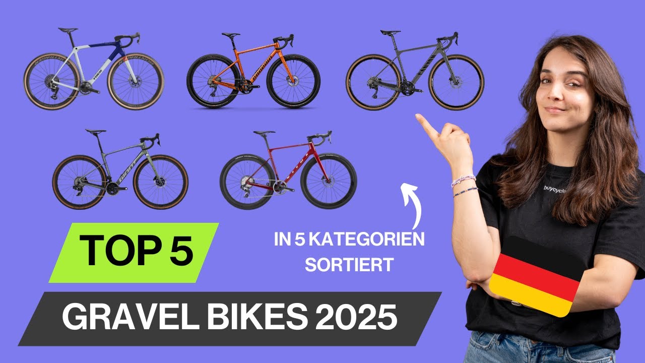 Die Top 5 Gravelbikes 2025 | Vom Besten Budgetmodell bis zum Besten f&uuml;r Rennen