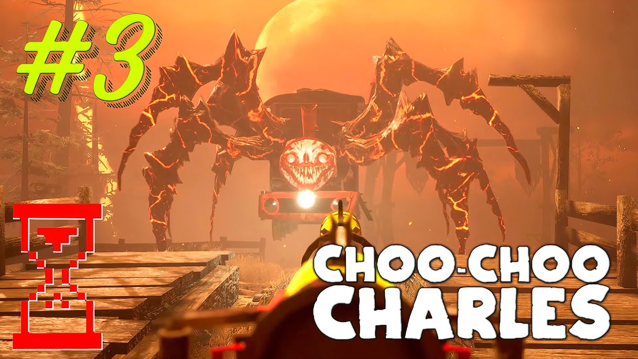 Прохождение финальной битвы с Чарли #3 // Choo-Choo Charles
