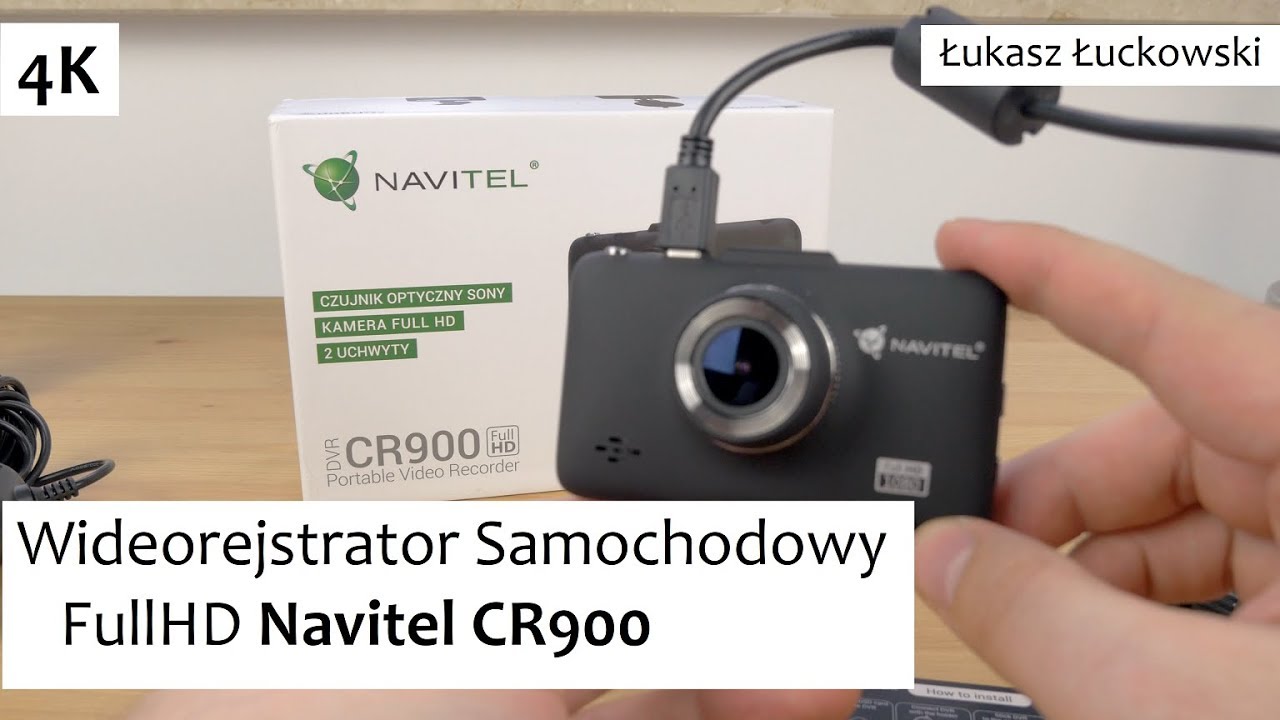 Wideorejestrator Samochodowy FullHD Navitel CR900  | Rzut Oka