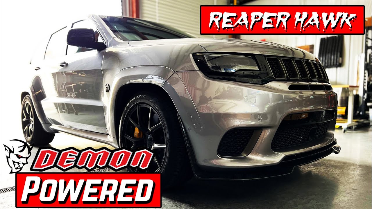 Full Build Walk Around 1,200 HP Demon Trackhawk | $85K in Mods???? (Reaper Hawk Build)