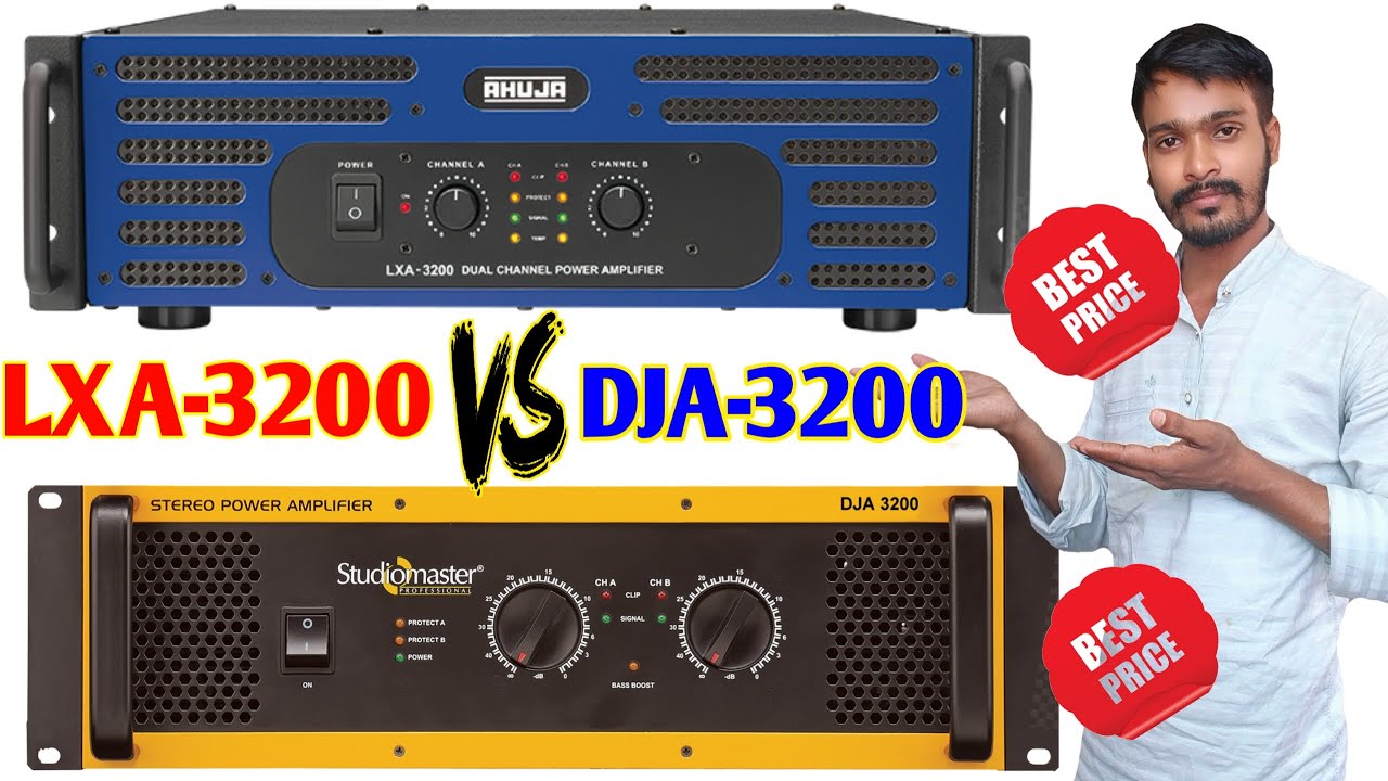 Ahuja LXA-3200W Vs Studiomaster DJA-3200W । कौन तगड़ा हैं Full Details And Price 🤑