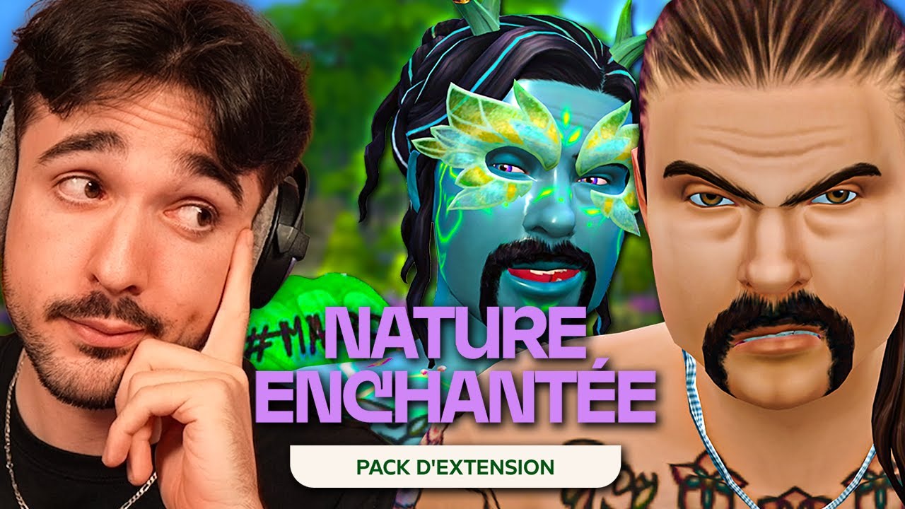 Ce beauf devient la plus belle des f&eacute;es 🧚 | Sims 4 Nature Enchant&eacute;e