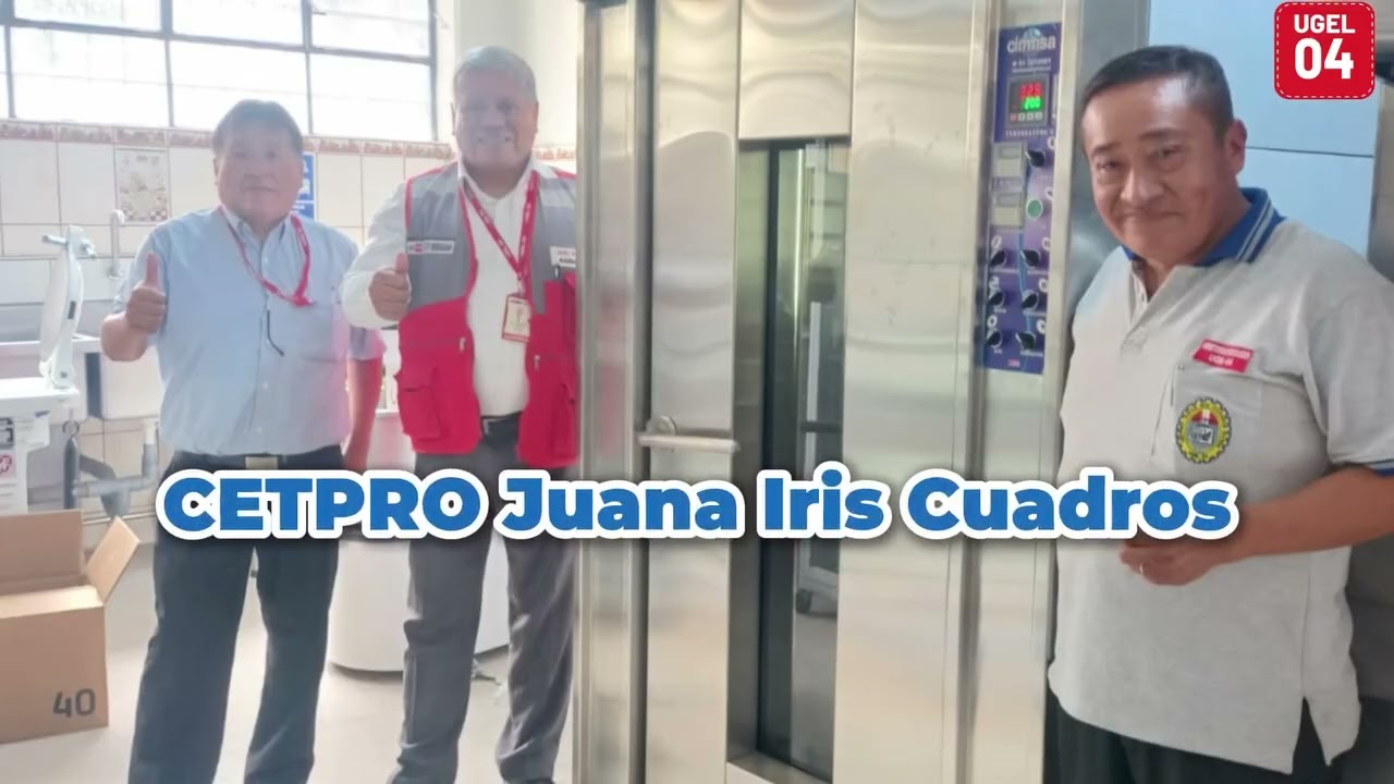 📢UGEL 04 entregó tres hornos industriales a CETPRO