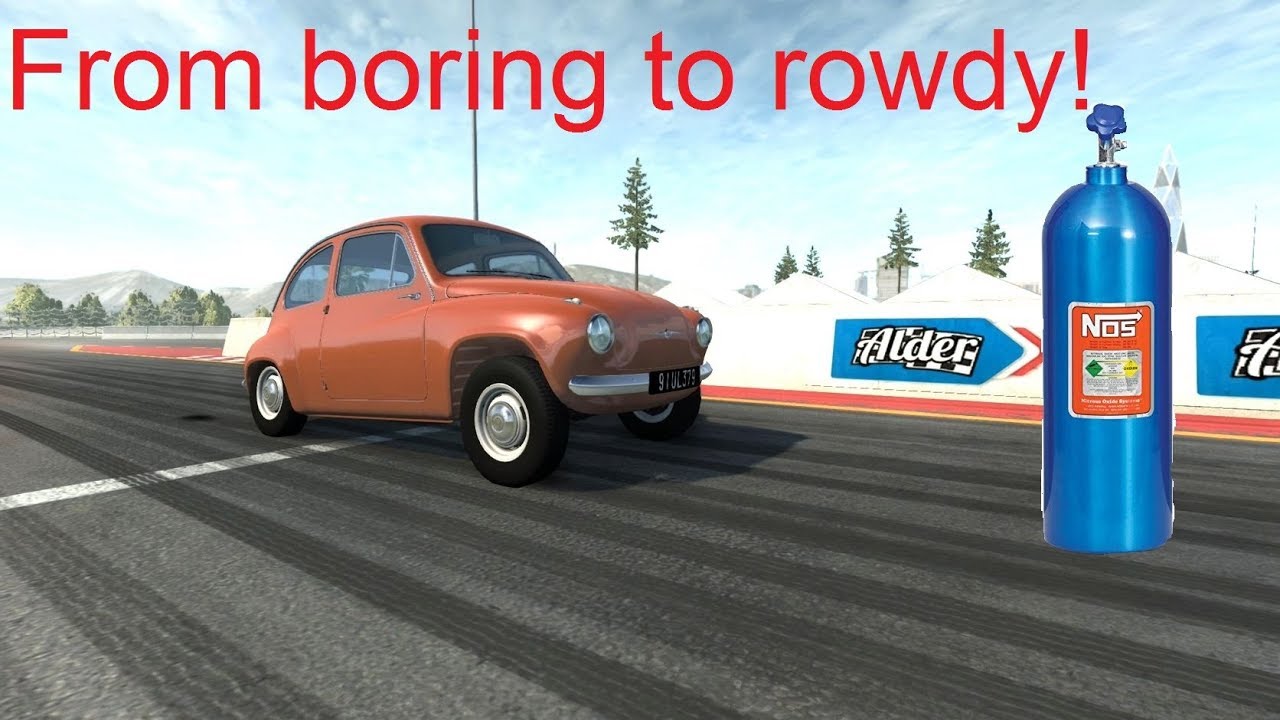 Autobello Piccolina Gets Fed From The Blue Bottle! BeamNG Drive