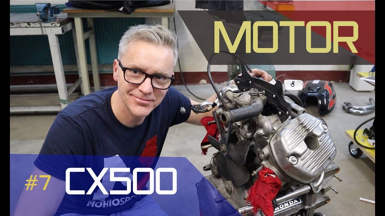 HONDA CX500 Custom Bike #7 Motor Ausbauen