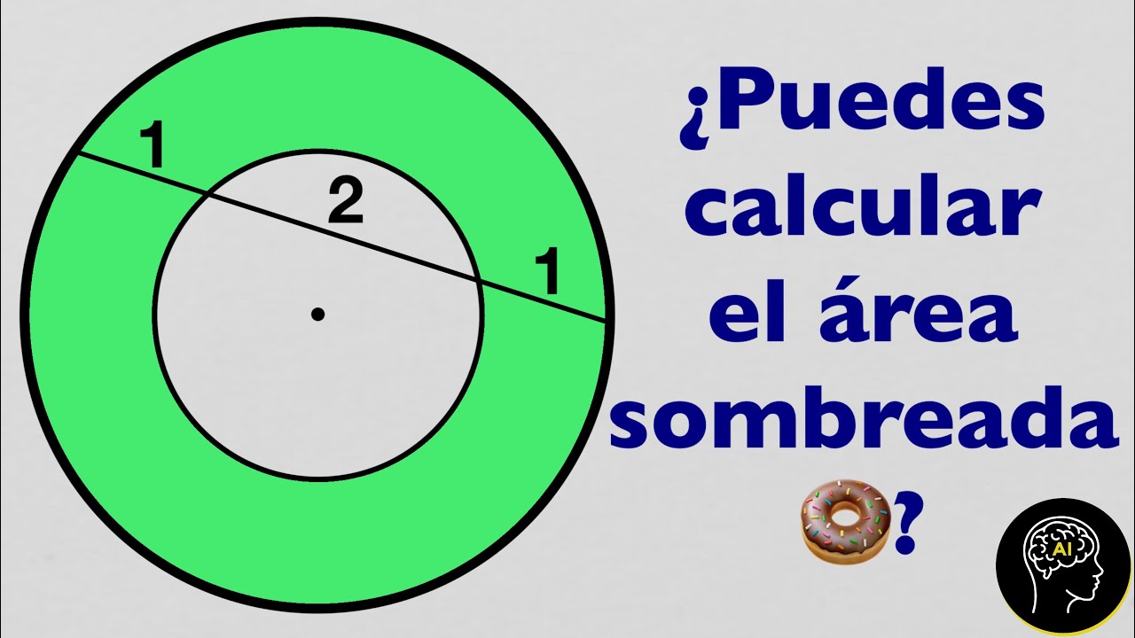 ¿Sabes cómo calcular el área de una corona circular? | 🤯🤓🤨
