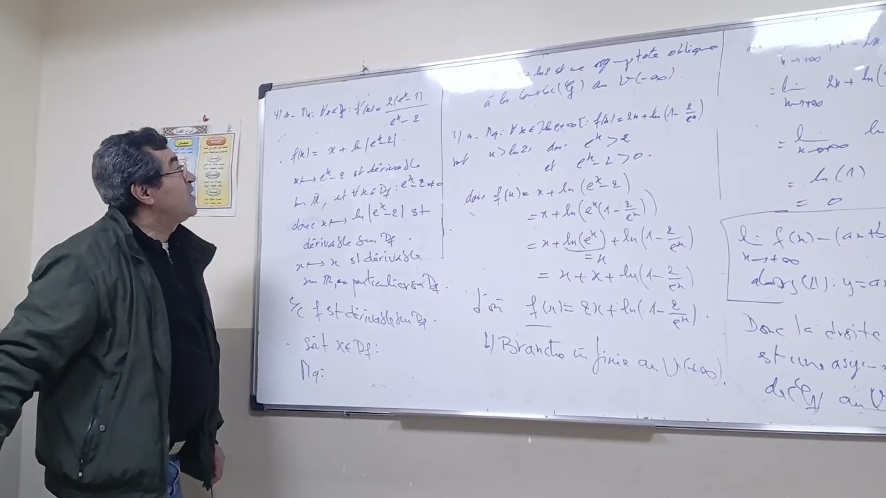 Exos corrigés fonction exponentielle 3/4