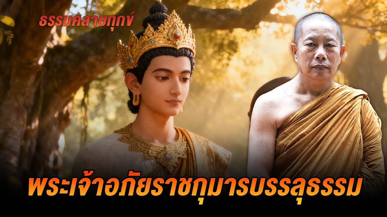 ธรรมคลายทุกข์ : พระเจ้าอภัยราชกุมารบรรลุธรรม - จากพระมหาบุญช่วย ปัญญาวชิโร