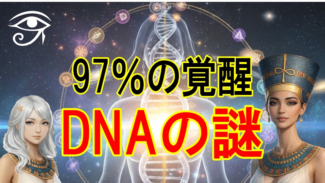 【衝撃】DNAの97％は「宇宙の記憶」だった！眠れる暗号を起動させる方法