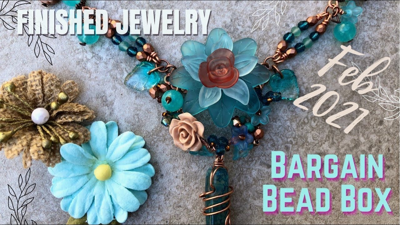 Bargain Bead Box - February 2021 - Finished Jewelry