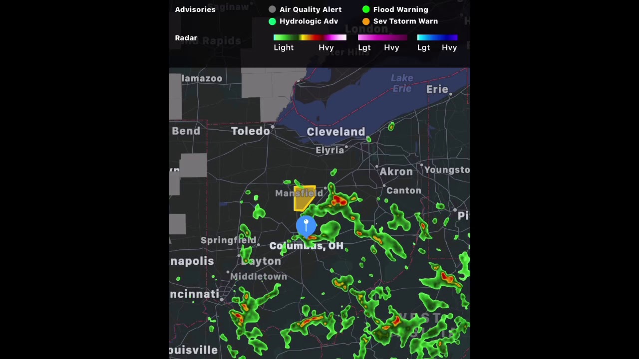 Severe Thunderstorm Warning (EAS #549)