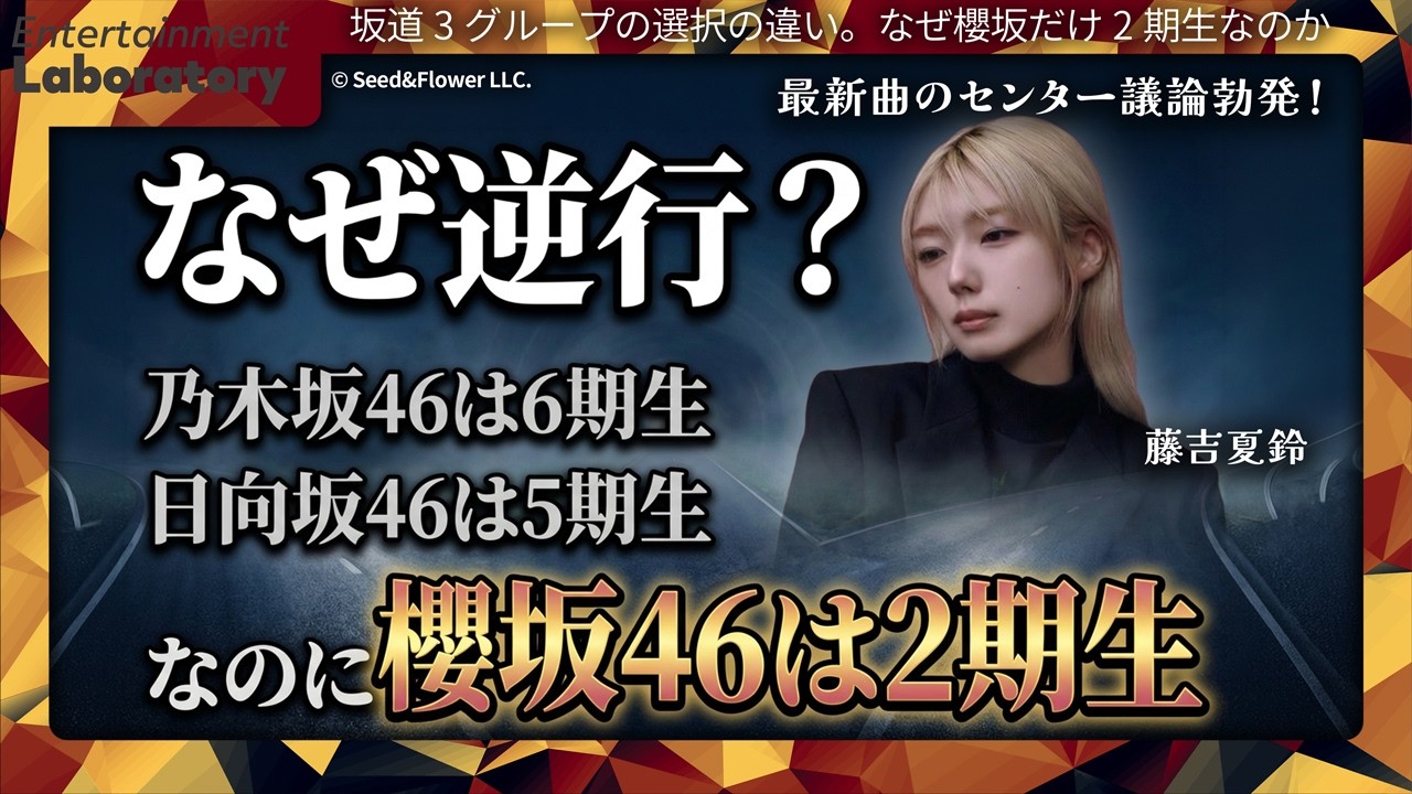 【藤吉夏鈴】なぜ今、2期生センター？乃木坂・日向坂が新世代を選ぶ中、櫻坂だけが逆を行く理由【徹底考察】